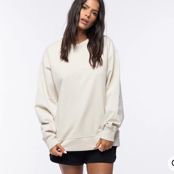 Talentless Unisex Crewneck Sweatshirt in Nude Pink - Picture 6 of 6